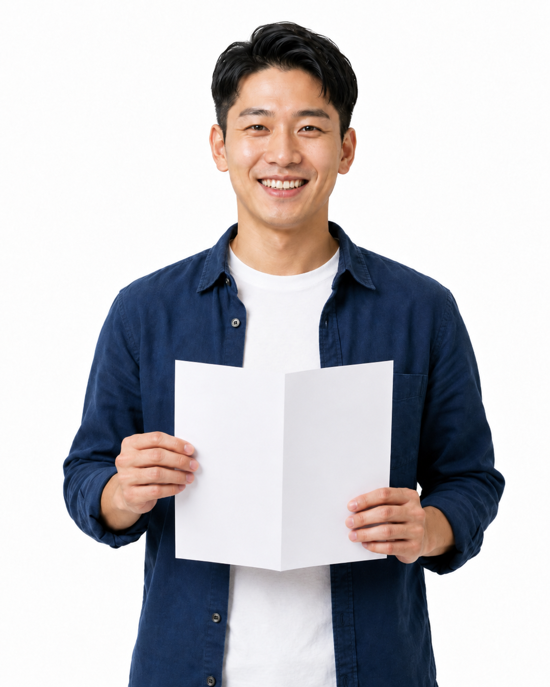 Patient holding a medical certificate after doctor assessment without medication